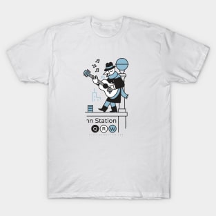 Subway Station Busker T-Shirt